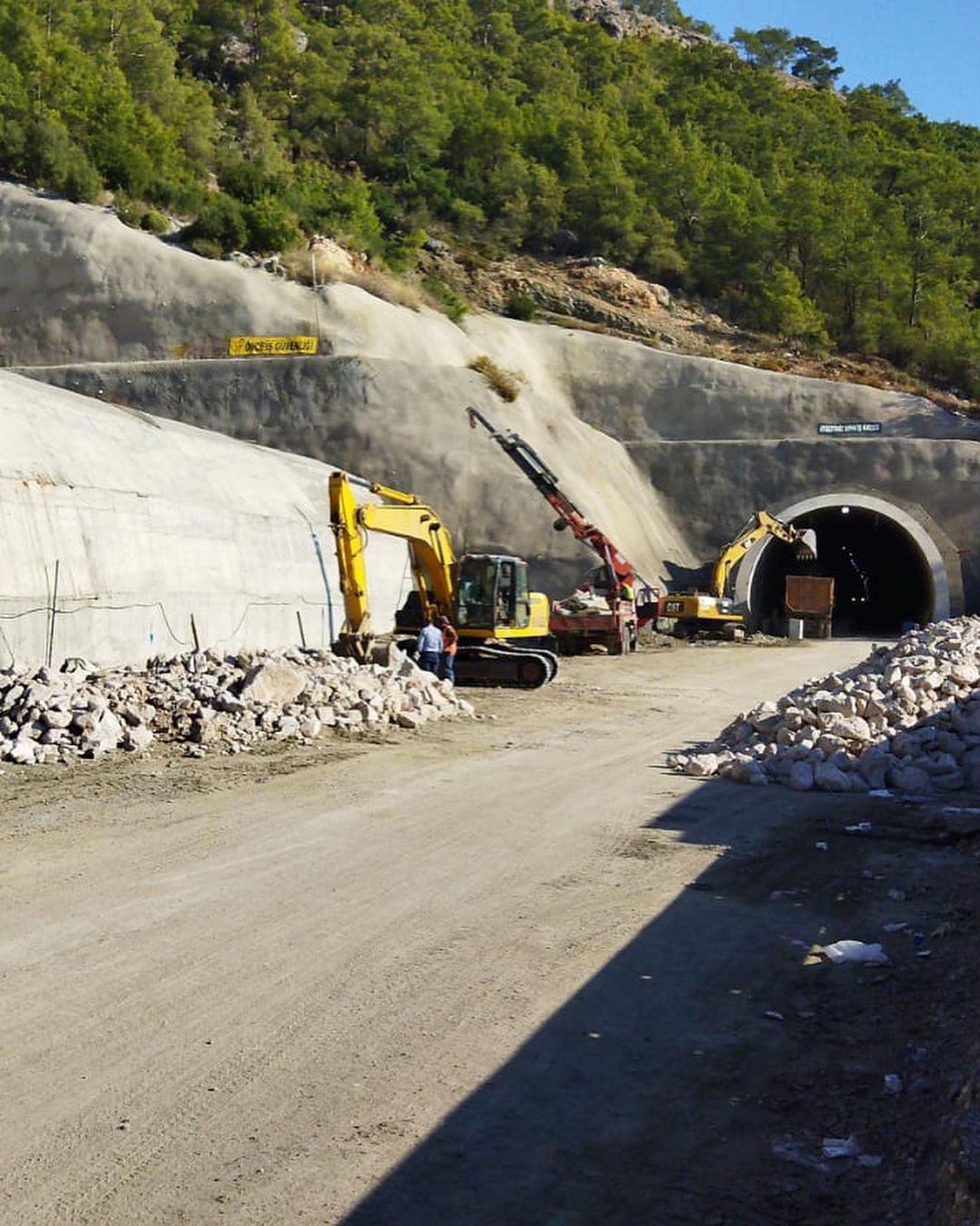 Phaselis Tünel Yapımı